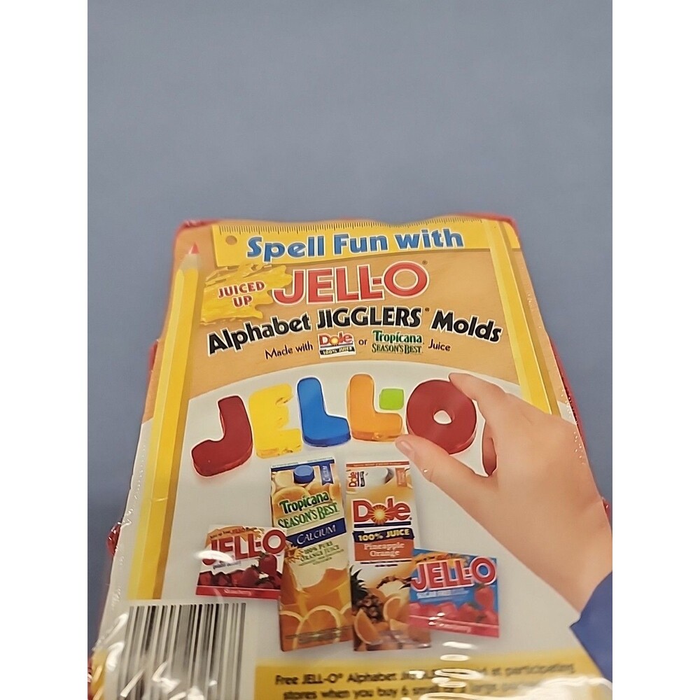 Vintage Jello Jigglers Alphabet Molds 1990s Retro Bringing Fun Back To Learning
